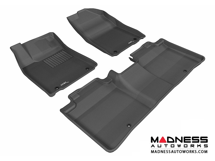 Lexus ES350 Floor Mats (Set of 3) Black by 3D MAXpider